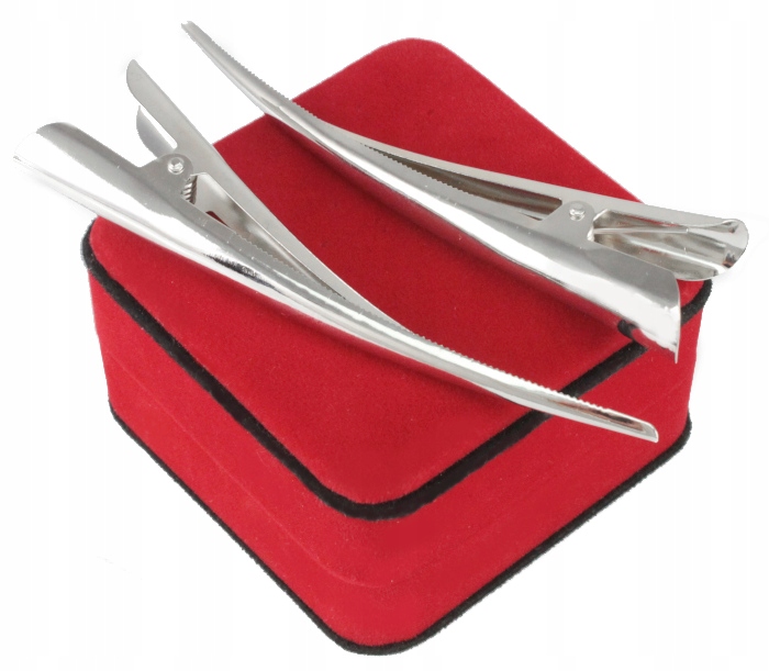 

Klamra Spinka Do Włosów Szpic Metalowa Srebrna