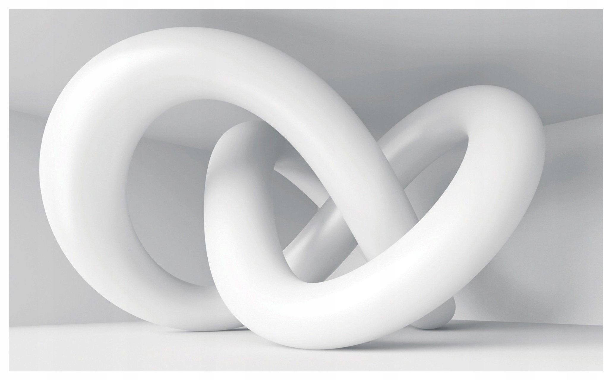 Fototapeta Abstrakcia 3D Geometrické uzly 312x219 Moderný dizajn lepidlo