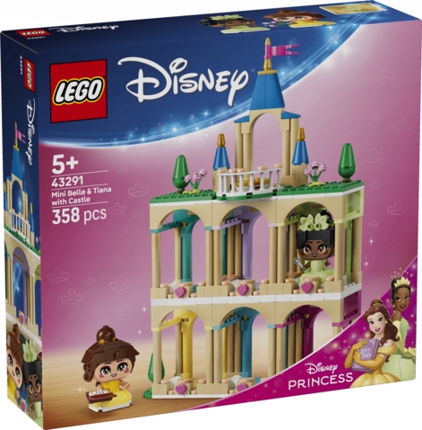 Lego Disney Animace Malá Bella a Tiana se zámkem 43291