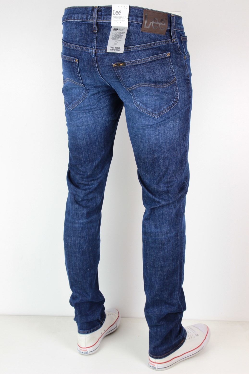 LEE DAREN JEANSY PROSTE REG. STRAIGHT_ W40 L34 Cechy dodatkowe brak