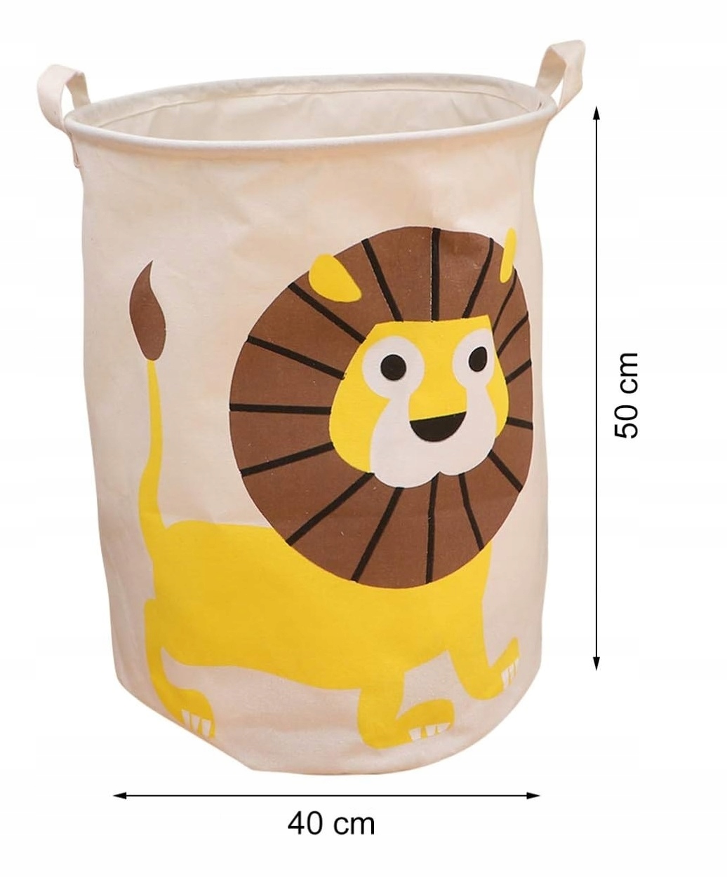 KOSZ NA zabawki pojemnik NA pranie z uszami (D002) Głębokość mebla 40 cm