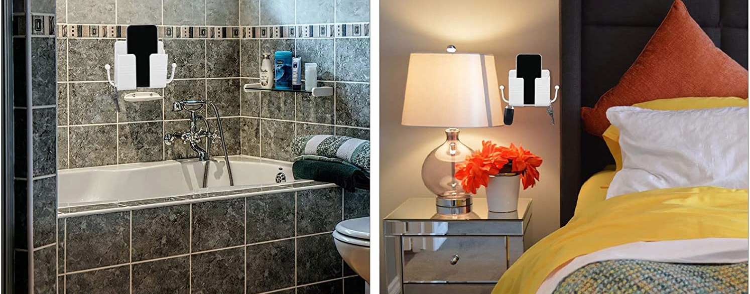 UCHWYT DO ŁADOWANIA TELEFONU WISZĄCY BIAŁY EAN (GTIN) 5907621820497