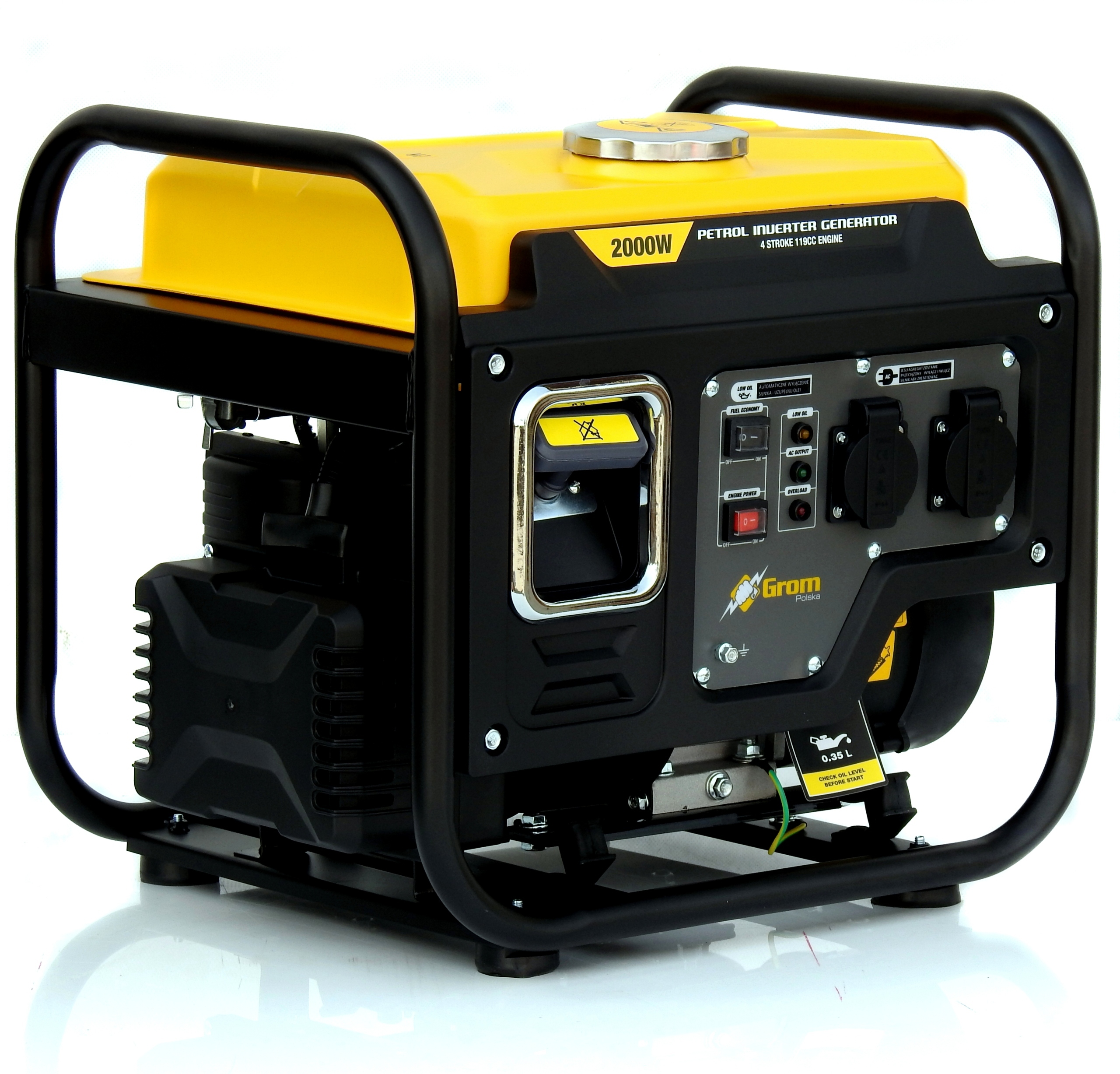 AGREGAT PRĄDOTWÓRCZY inwerterowy inwertorowy 2,6kW MIEDZIANY STOJAN KOWAL Silnik 4-suwowy