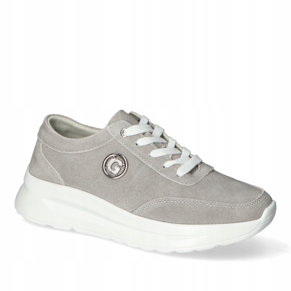 Dámské semišové tenisky Polobotky Goodin Šedé 39