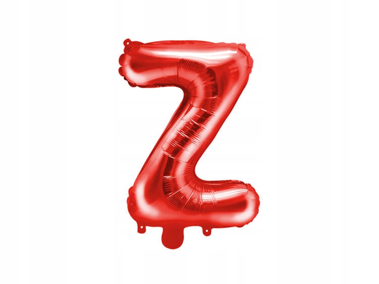 

Balon Foliowy 35 CM Litera "z" Czerwony
