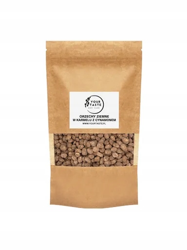 6 x Your Taste Arašídy v karamelu se skořicí 500 g