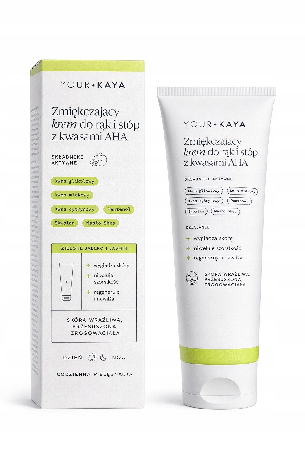 Your Kaya, zvláčňující krém na ruce a nohy s Aha kyselinami, 100 ml 1 ks