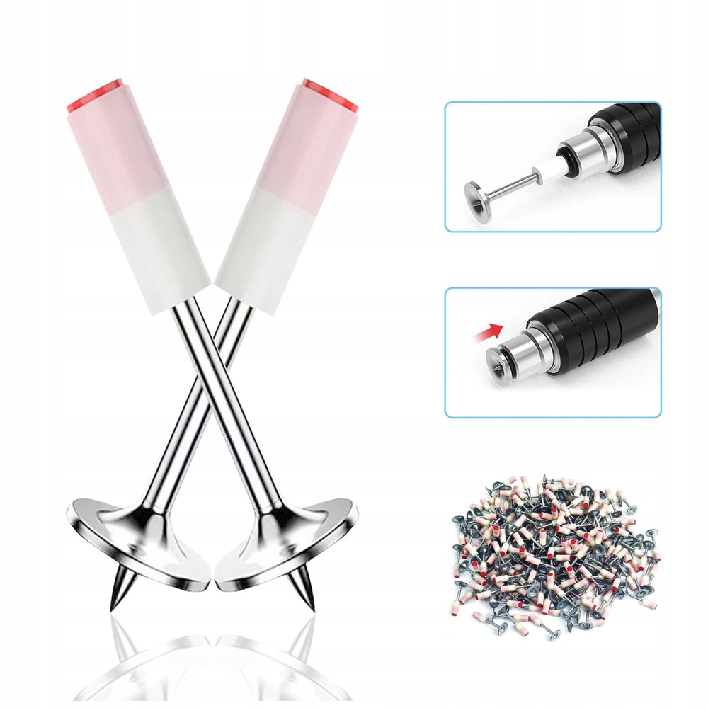 Hřebíky do betonu, kovu a dřeva pro ruční hřebíkovačku 400 ks