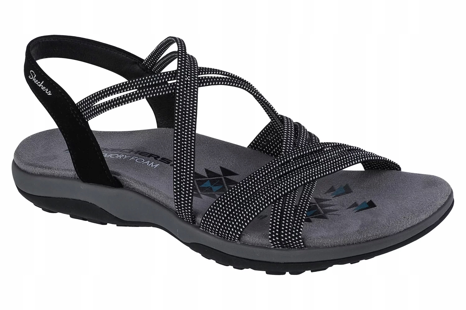 Skechers Reggae Slim Turn It Up 163117-BLK