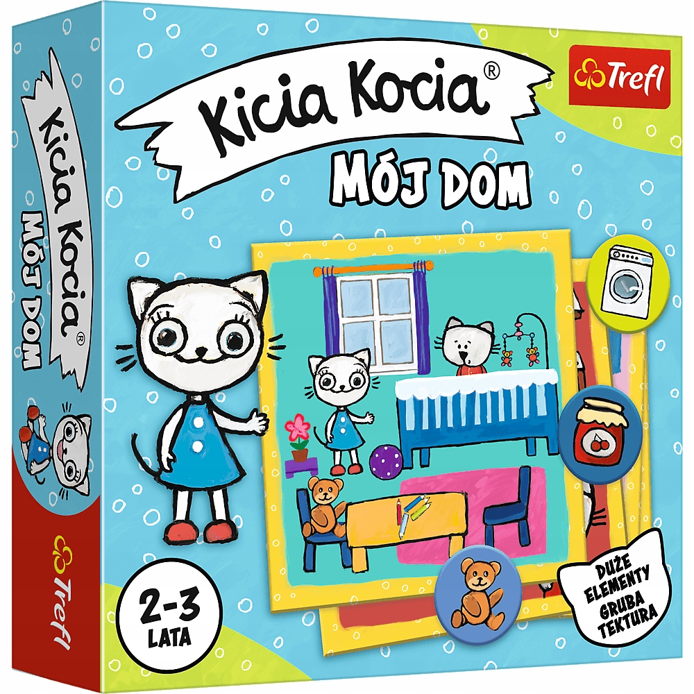 

Kicia Kocia Mój Dom Gra edukacyjna Trefl 102055