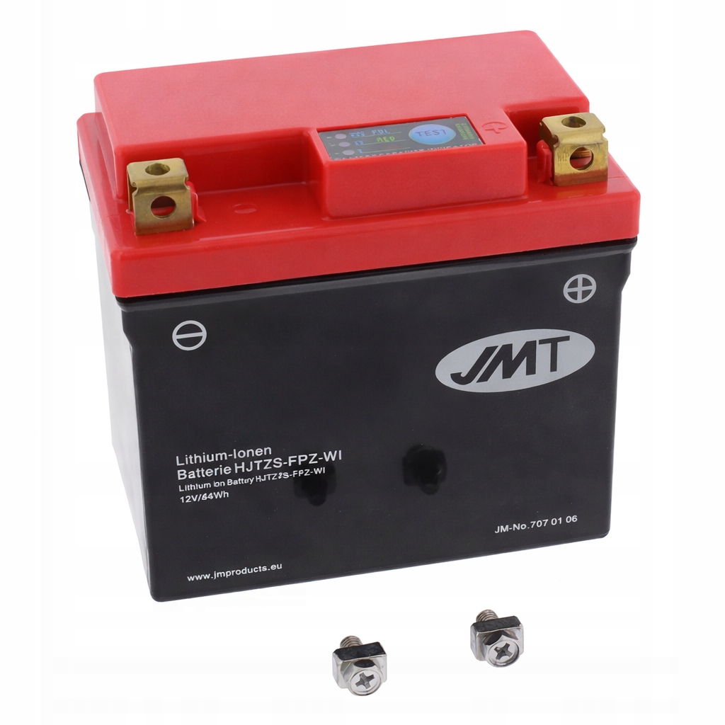 Akumulator motocyklowy litowo-jonowy JMT HJTZ7S-FPZ