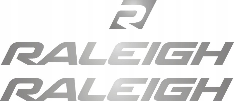 RALEIGH 168A-2 srebrne naklejki RÓŻNE KOLORY