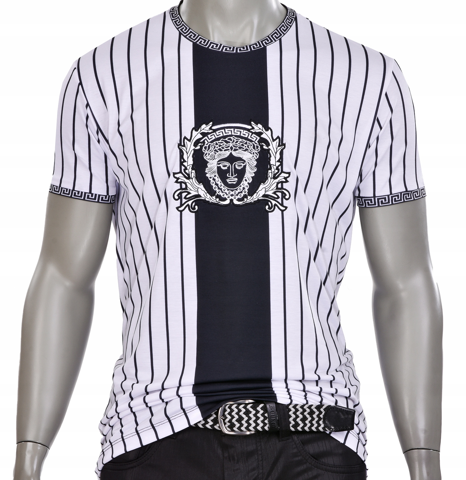 

T shirt Bluzka Męska Mondo Wyszywany Limited Lato