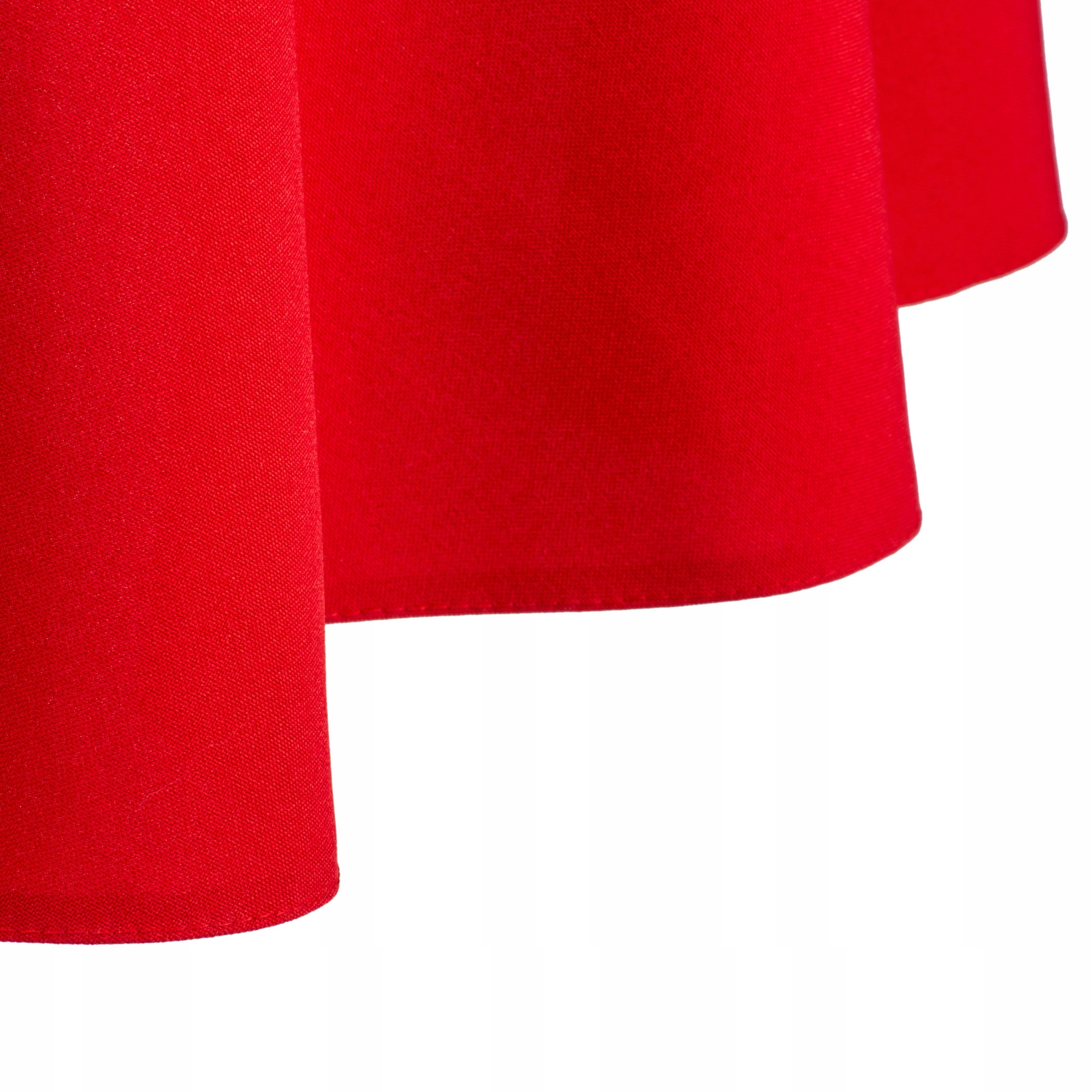 ELEGANCKI GŁADKI OWALNY OBRUS OWAL CZERW 140x260 Marka bez marki