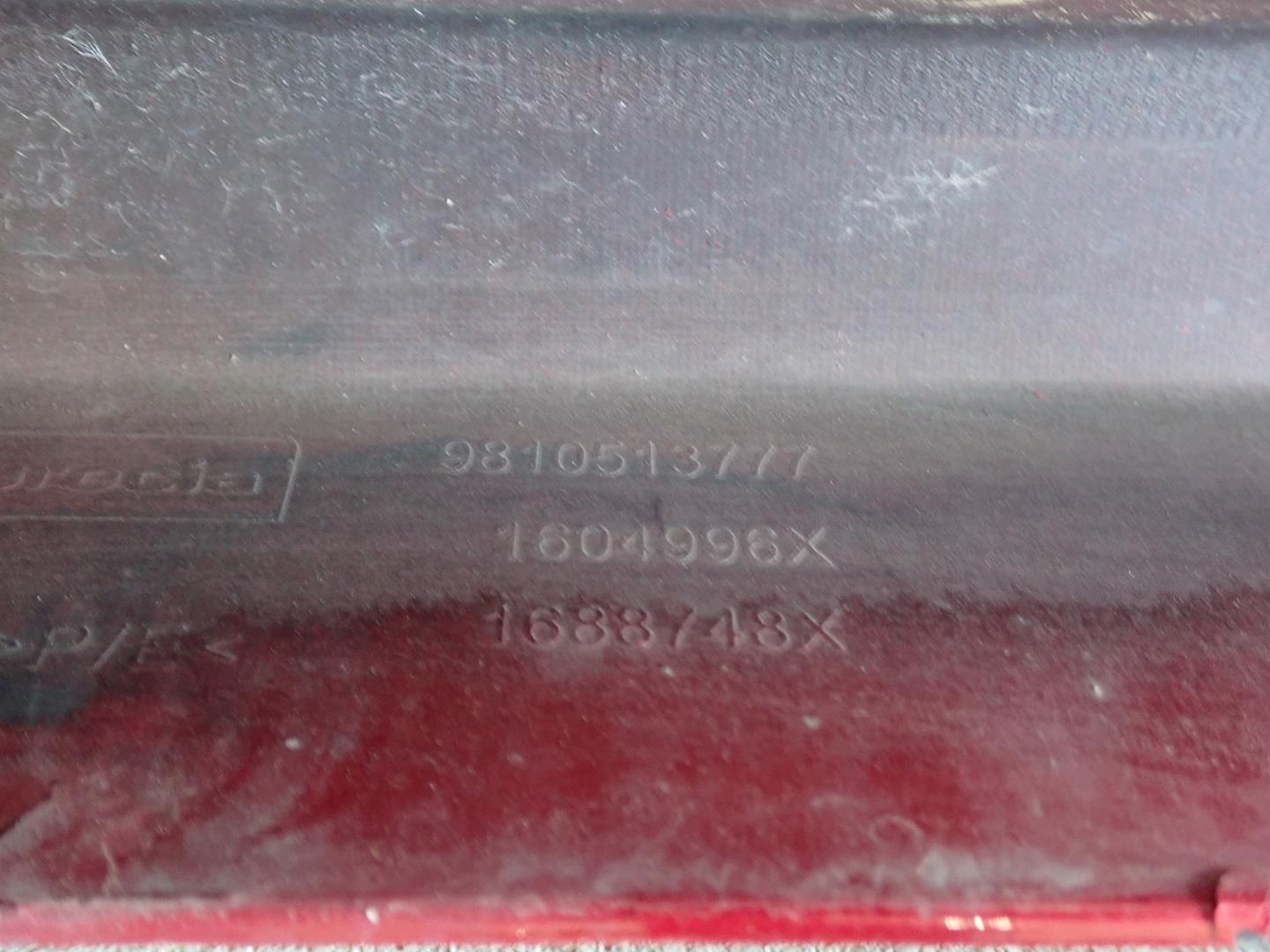 bumper front front PEUGEOT 208 LIFT 2015- 9810513777
