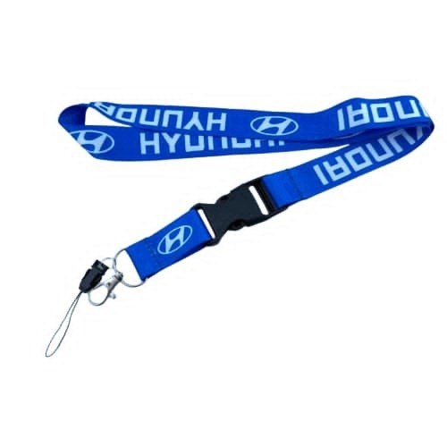 Hyundai Smycz Smyczka Do Kluczy Niebieska