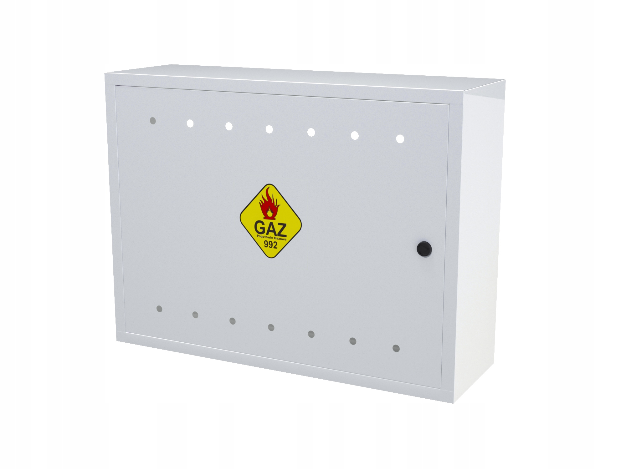 Gazová Skrinka 60x80x25 Gaz Biela