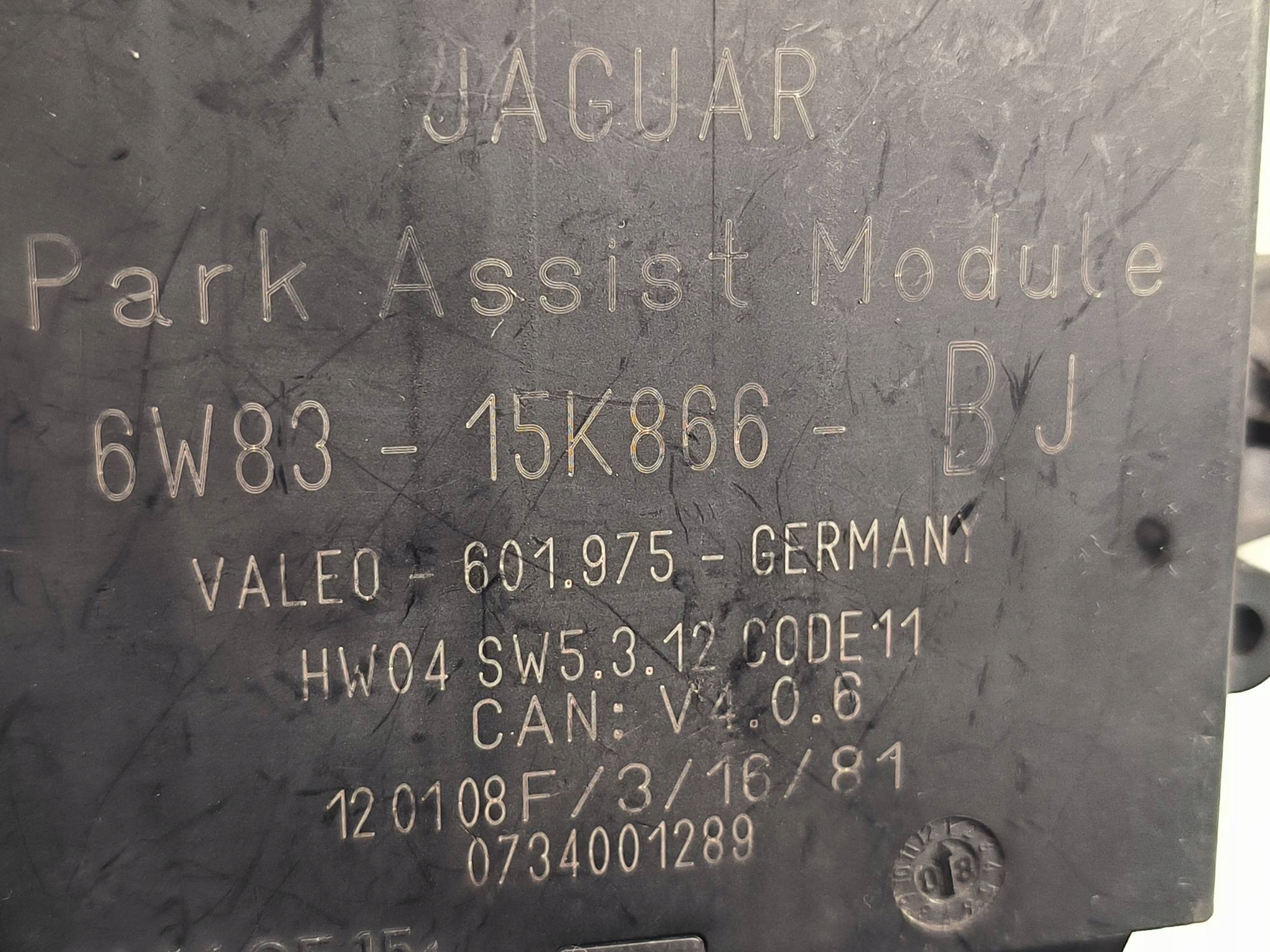 modulo parcheggio PDC 6W83-15K866-BJ JAGUAR XF