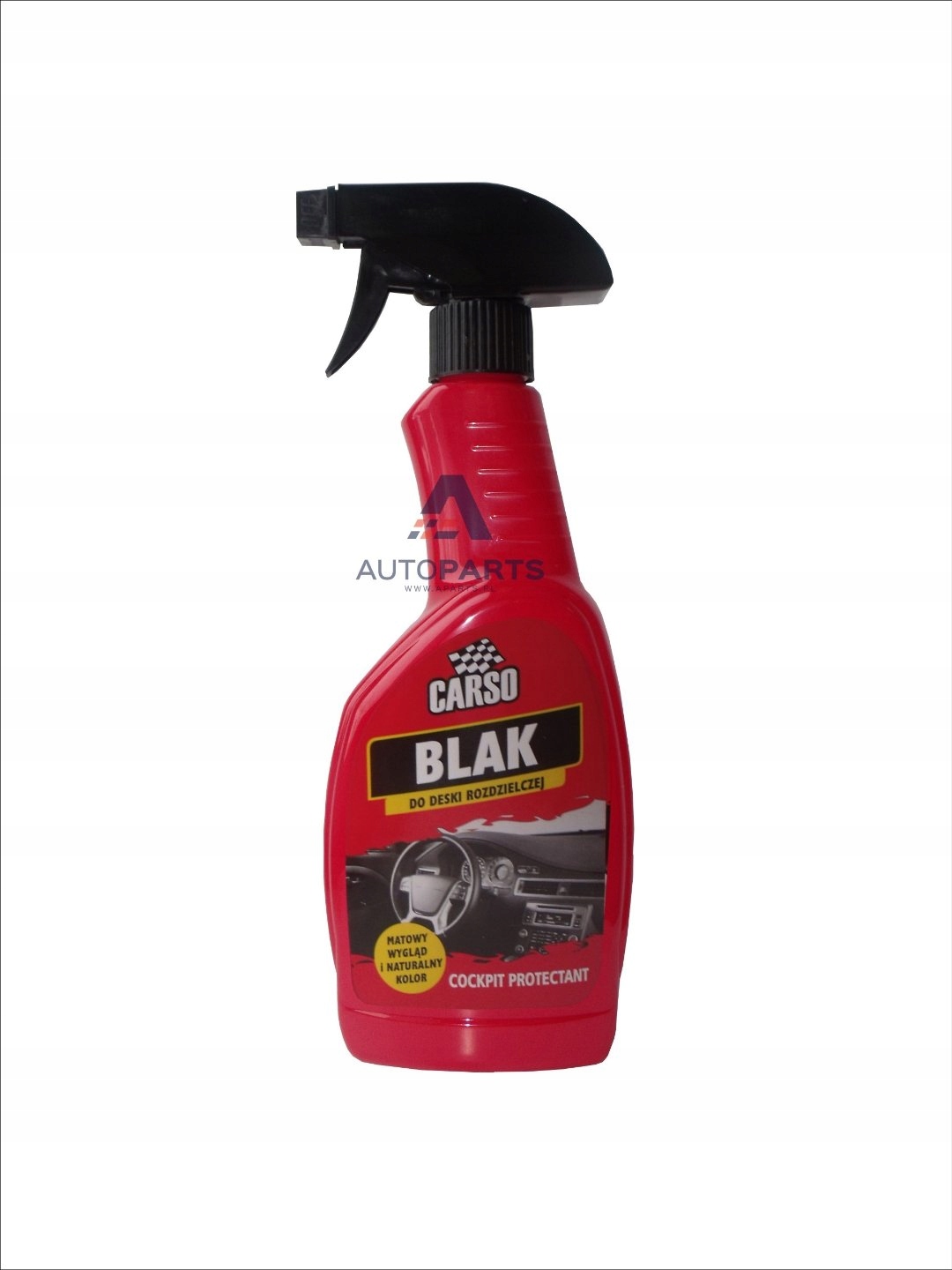 

K2 Blak Kokpit Plak Do Gumy I Plastików 500ml