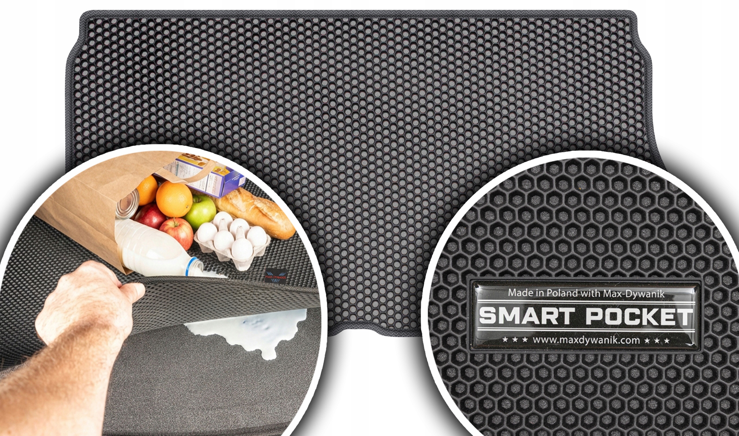 Honda Logo Hatchback 3D 1996-2001 Vložka do zavazadlového prostoru Eva Smart Pocket