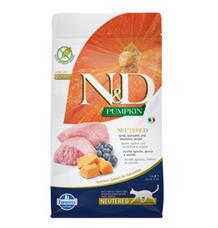 N&d Pumpkin Cat Neutered Lamb & Blueberry Varianta: 1,5 kg