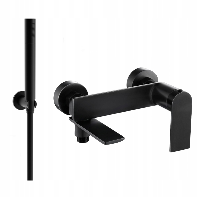 Mexen Zero vanová baterie se sprchovou sadou Černá