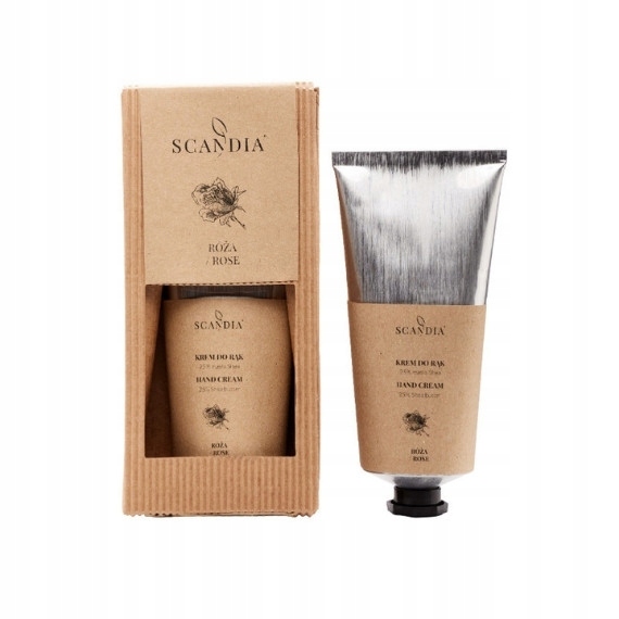 

Scandia Cosmetics, krem do rąk 25% Shea Róża, 70 m