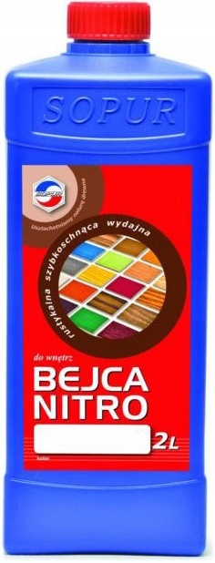 Bejca nitro do drewna Sopur 2l czerń 29-10
