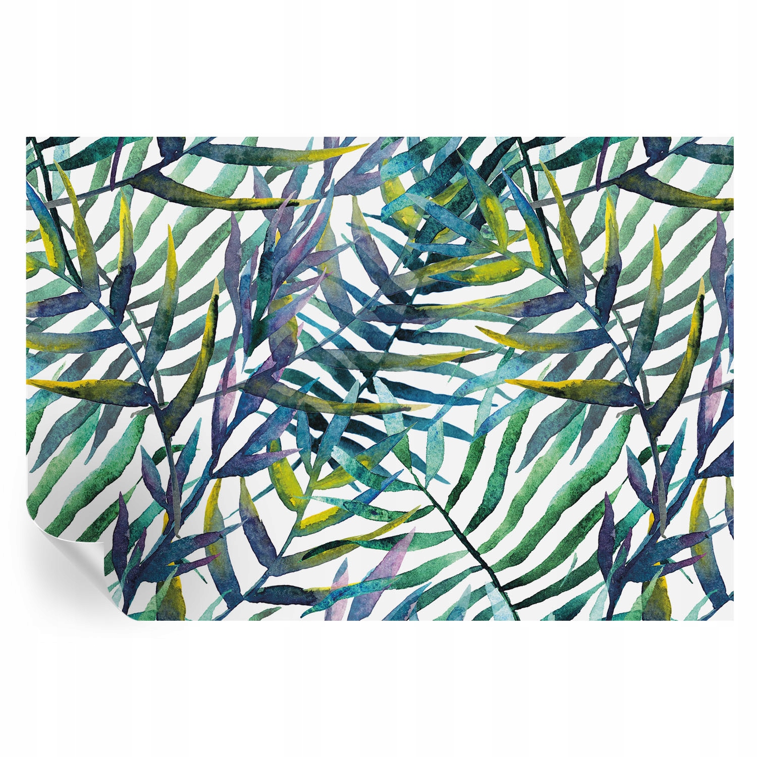 Krásná Samolepicí tapeta na zeď Exotická vegetace 152 x 104 cm