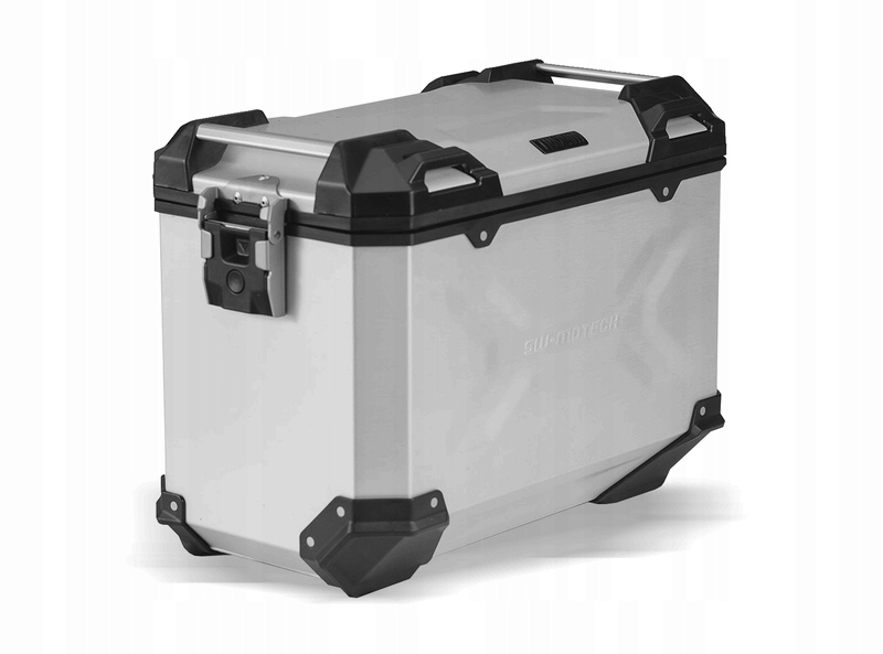 Bočný Kufor Na Ľavú Stranu Sw-motech Trax Adv Silver 45L (L)