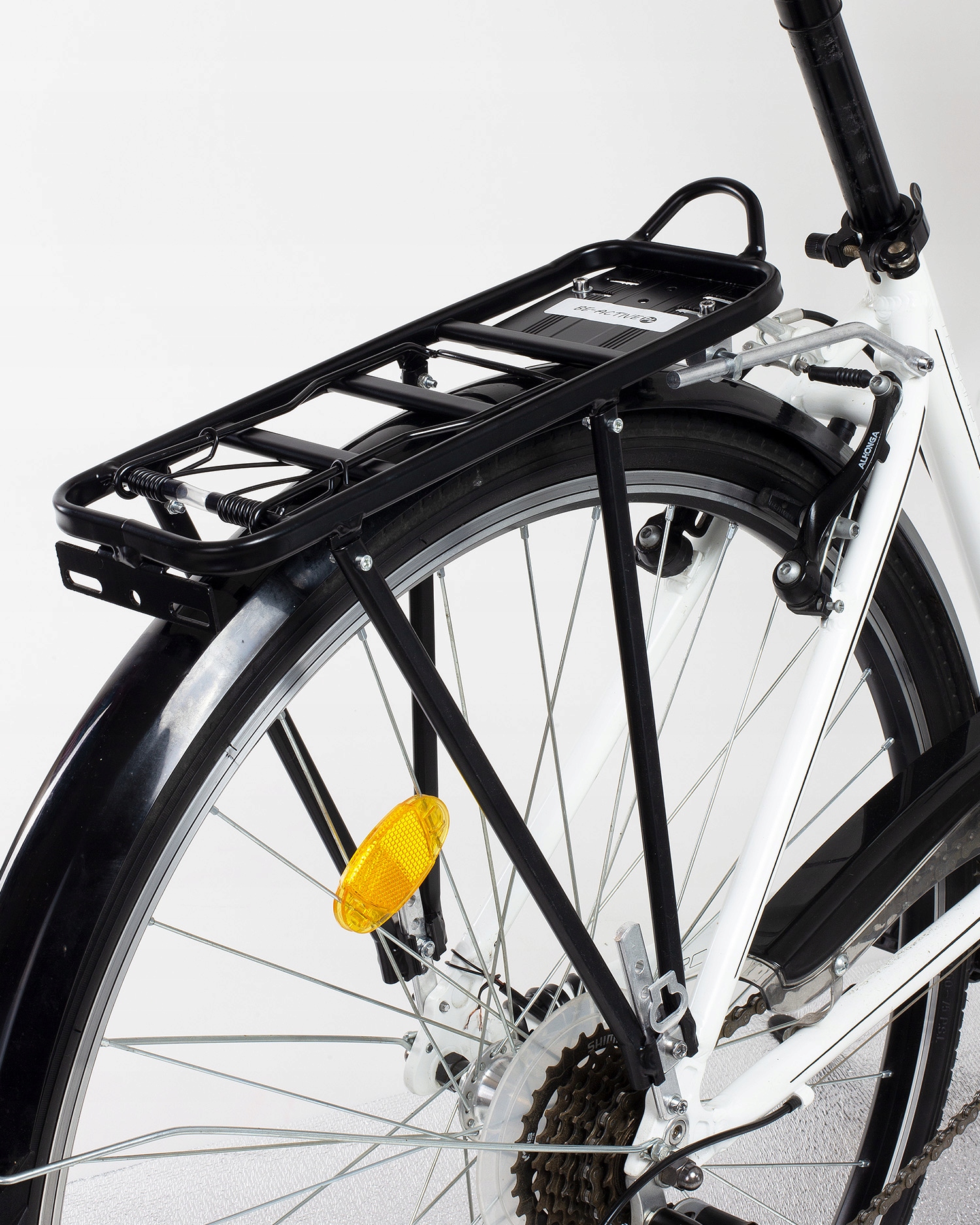 BAGAŻNIK ROWEROWY TYLNY ALUMINIOWY MOCNY NA ROWER UNIWERSALNY DO 35KG Waga 900 g