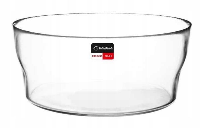 

Salaterka miska szklana prosta 19 cm na sałatki