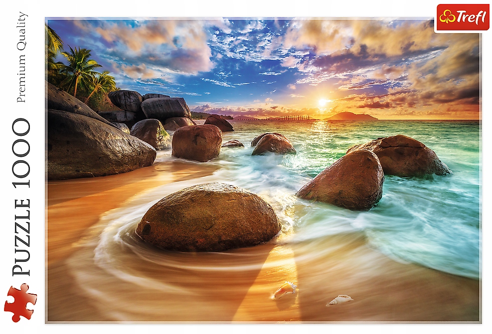 

Puzzle 1000 el. Plaża Samudra Indie Widok Trefl
