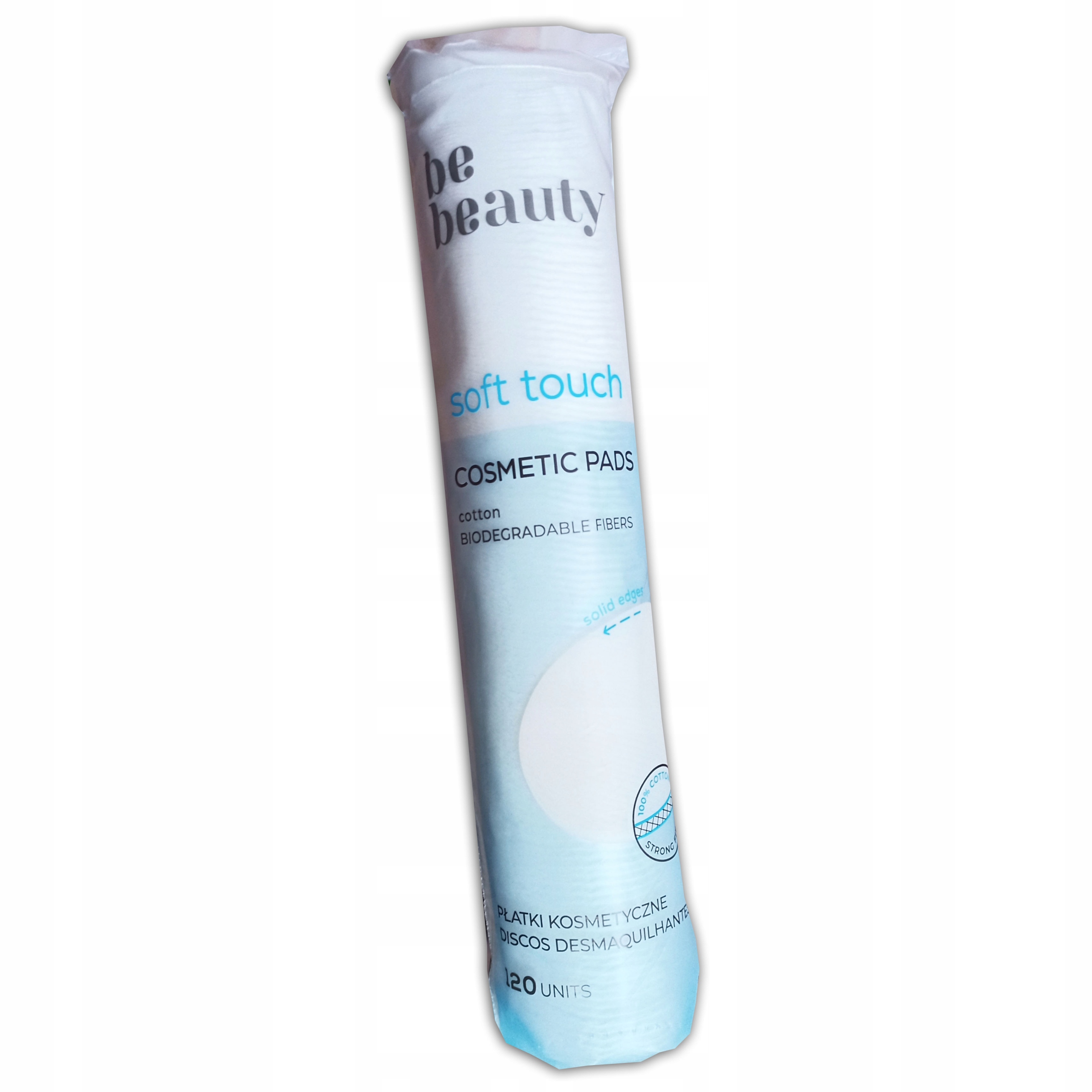 Be Beauty Okrągłe płatki kosmetyczne Soft Touch 120 szt