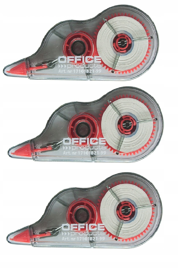 

Korektor na taśmie Office Products 3 sztuki