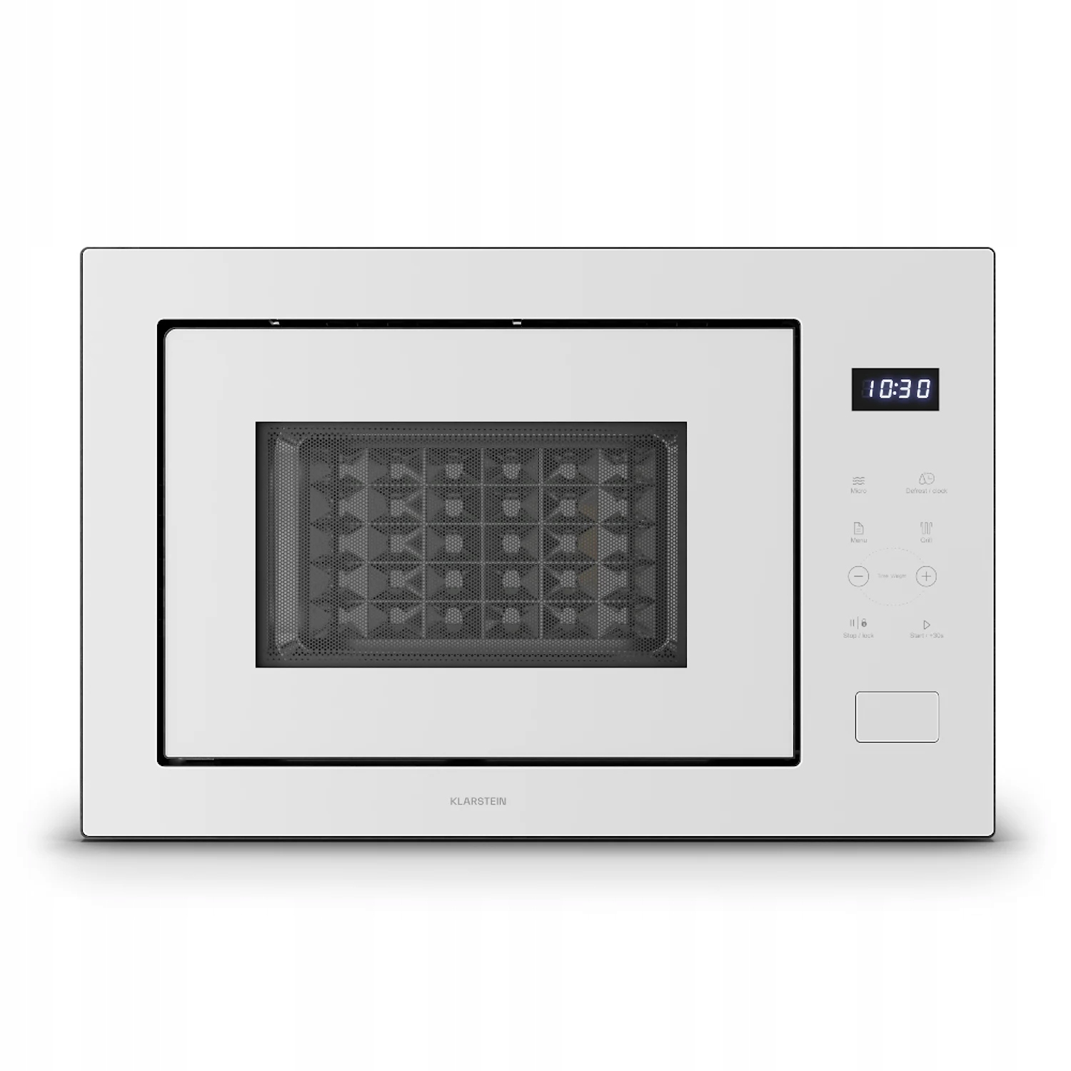Kuchena Mikrofalowa Mikrofalówka Do Zabudowy Klarstein 850W 25L Biała 60CM