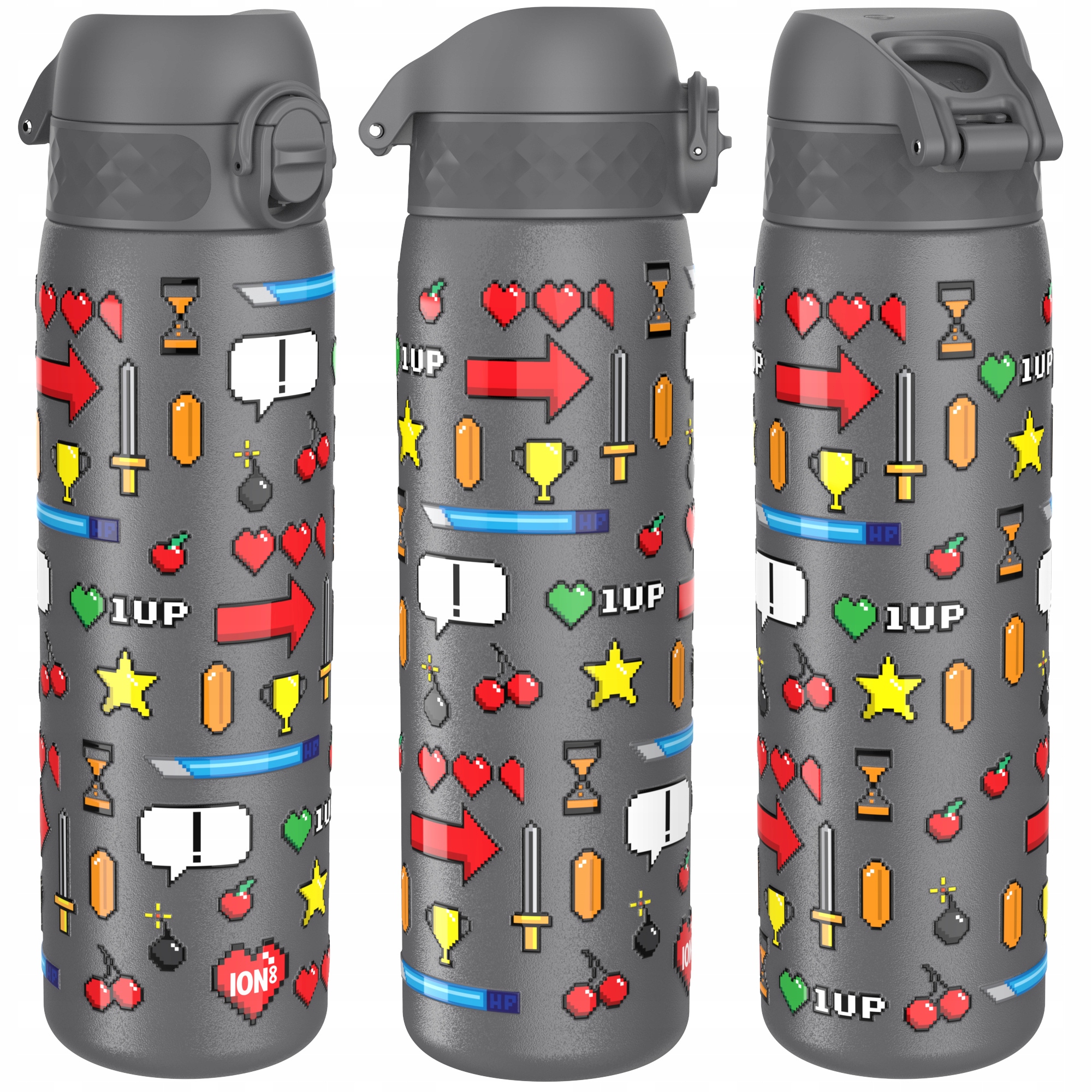 Termoska Láhev Na Pití Na Led Léto Prázdniny Gamer Hry ION8 0,5 L 500 ml