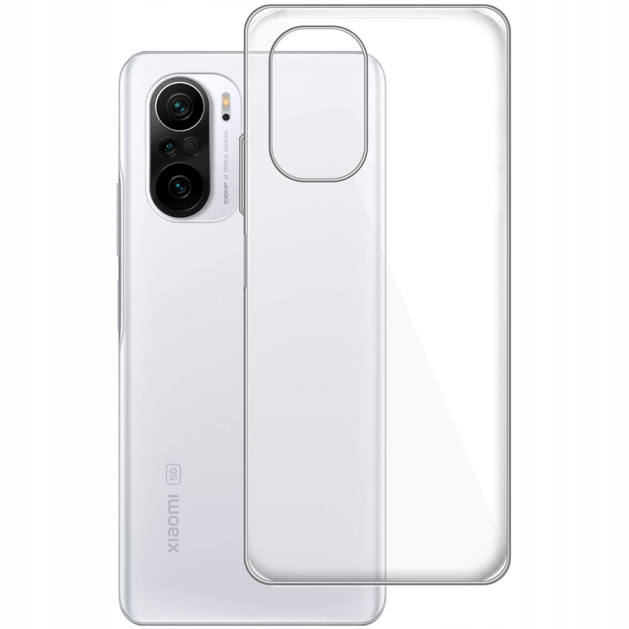 

Etui do Xiaomi MI 11I gumowe Slim Clear View