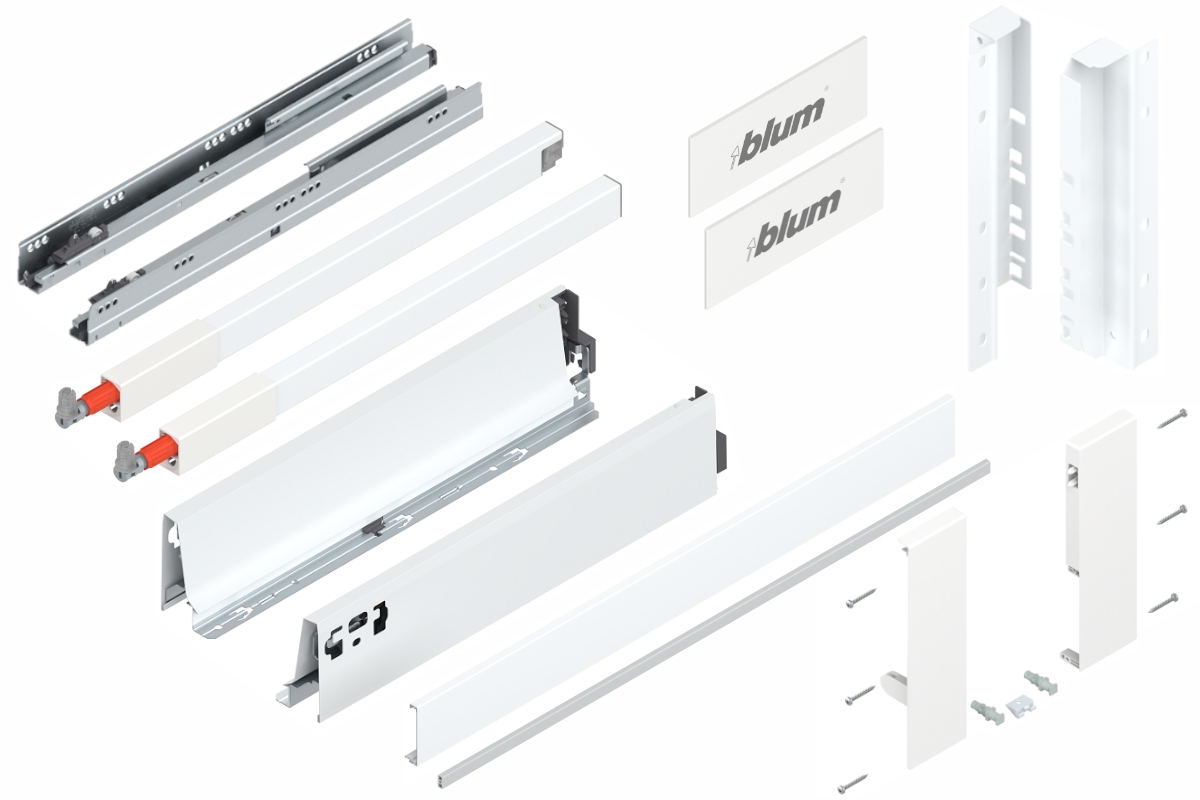 Blum Zásuvka Tandembox 350 Vysoká vnútorná D biela