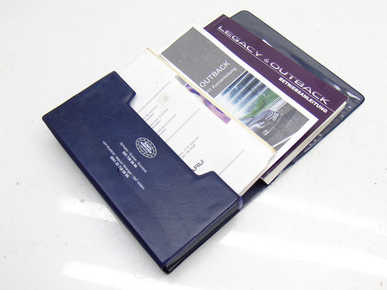KSIAZKA SERWISOWA ETUI INSTRUKCJE SUBARU LEGACY V
