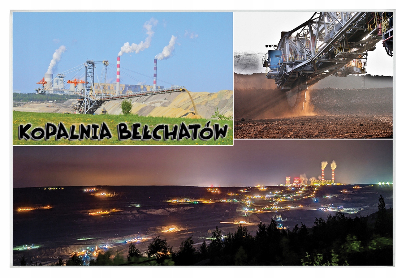 Magnesy na lodówkę miasta - BEŁCHATÓW