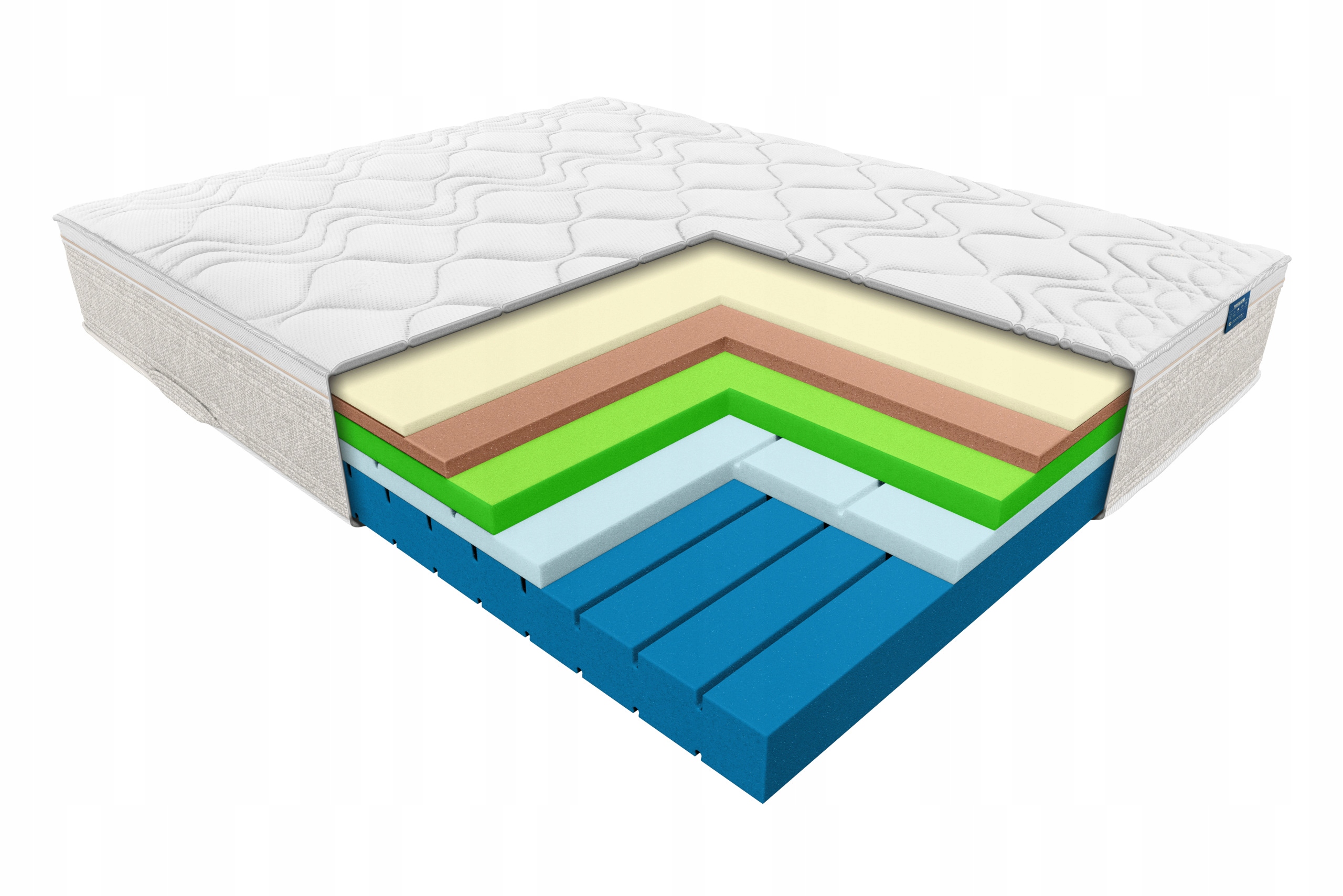 Janpol Matrac Sirona 120x200 Poťah Adaptive Beige