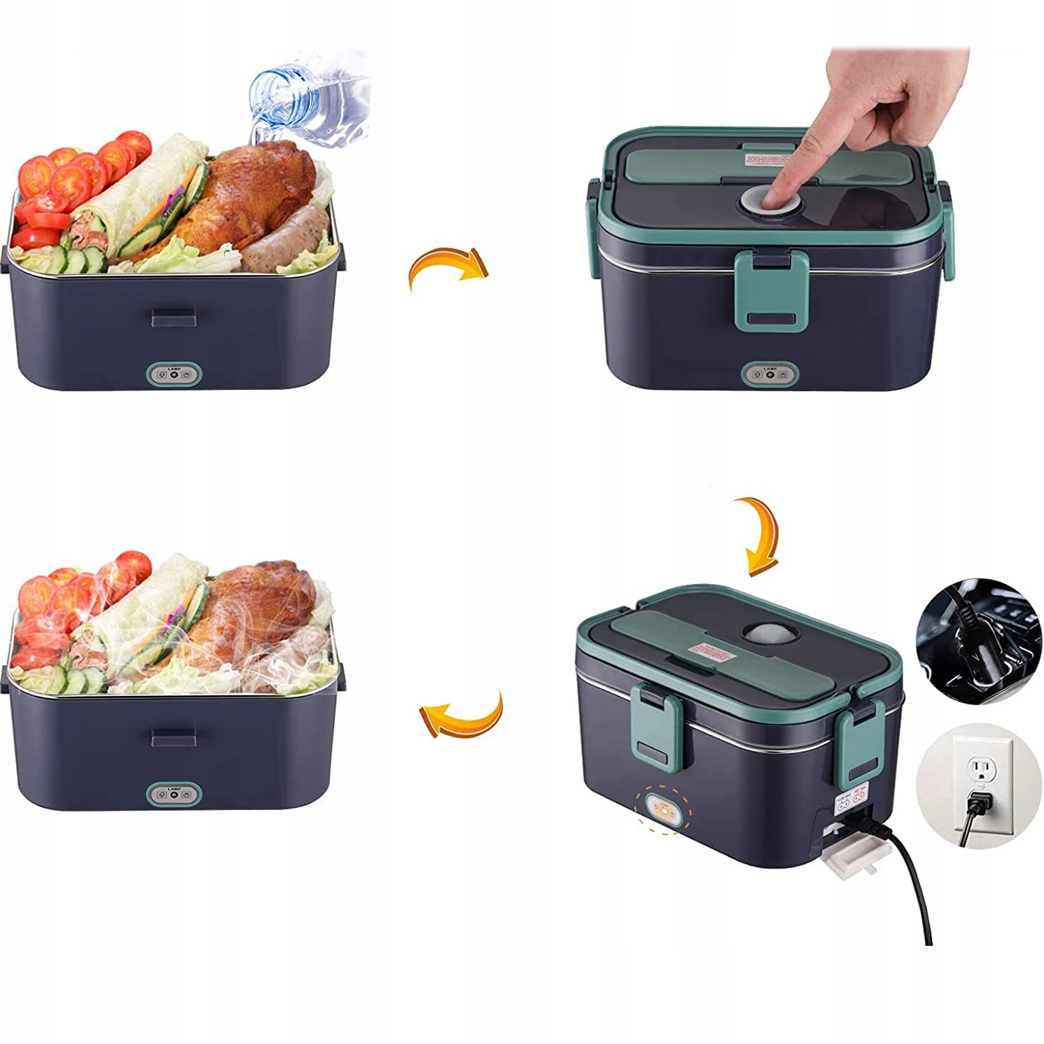 Lunch box Zgeer 1800 ml Pojemność 1800 ml