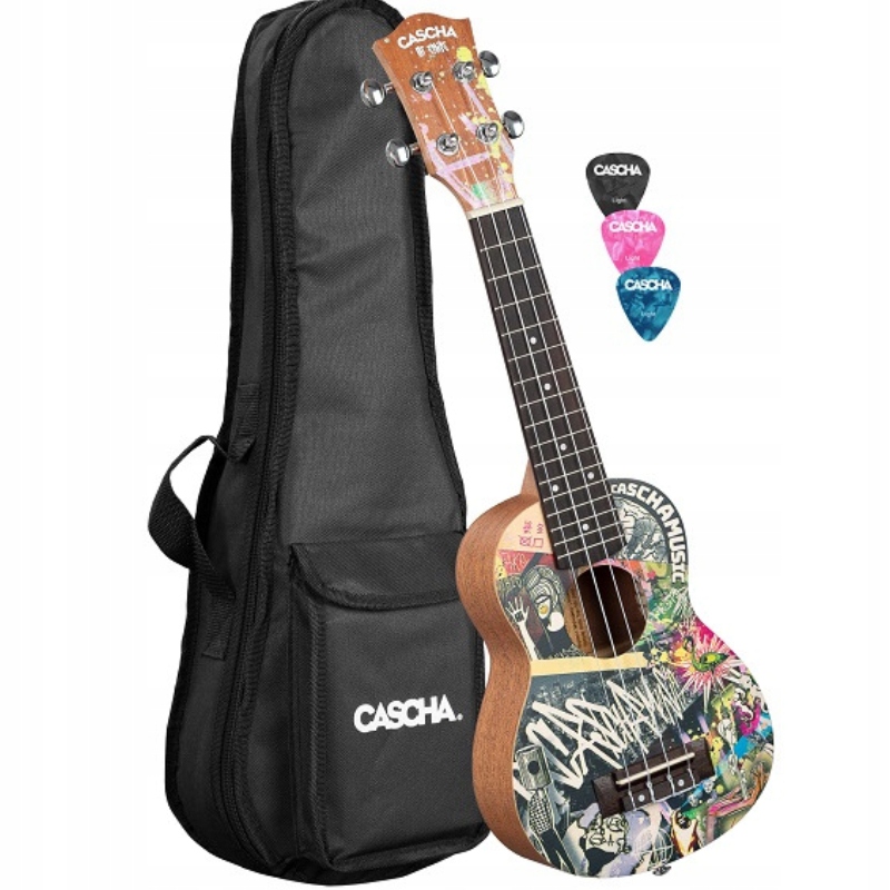 Sopránové ukulele Cascha HH2600 Art Series Urban