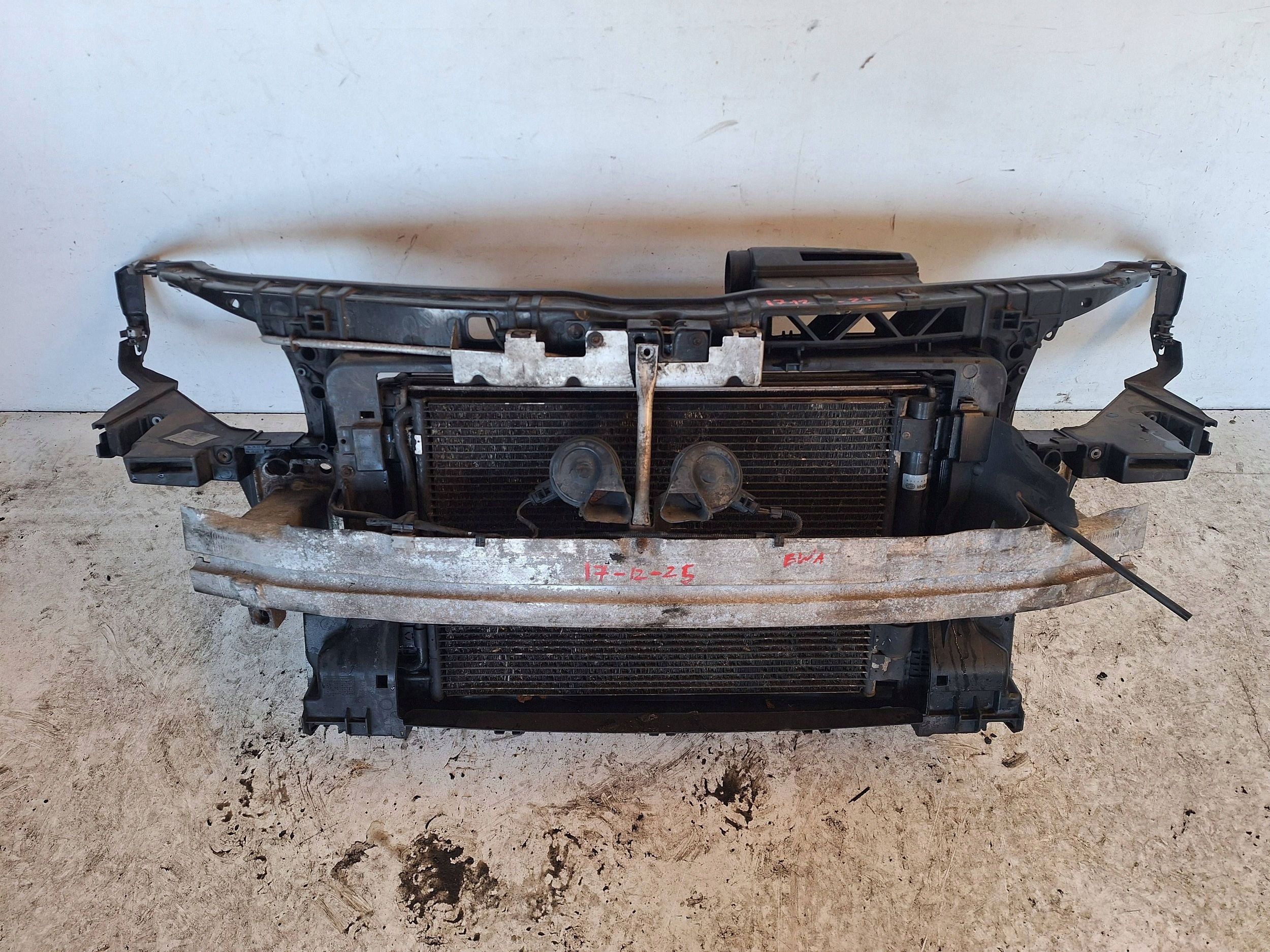 AUDI TT 8J 06-14 support panel for radiators 2.0 TFSI