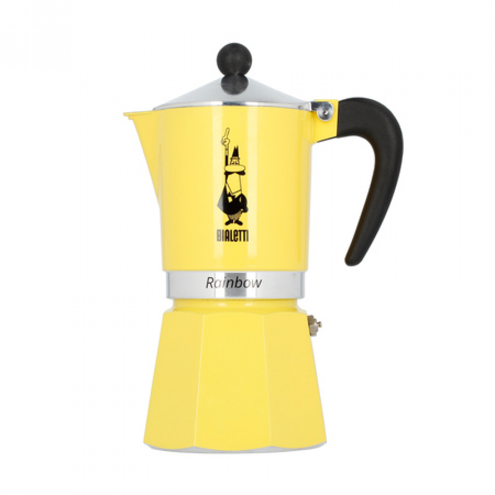 Bialetti Kawiarka Rainbow Żółta 6tz