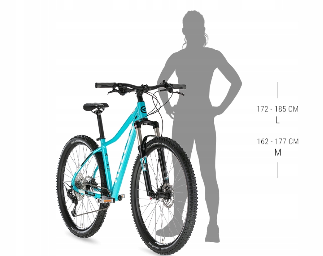 Rower KELLYS VANITY 70 29 L 2023 white 19" Stopień złożenia do samodzielnego złożenia, do regulacji