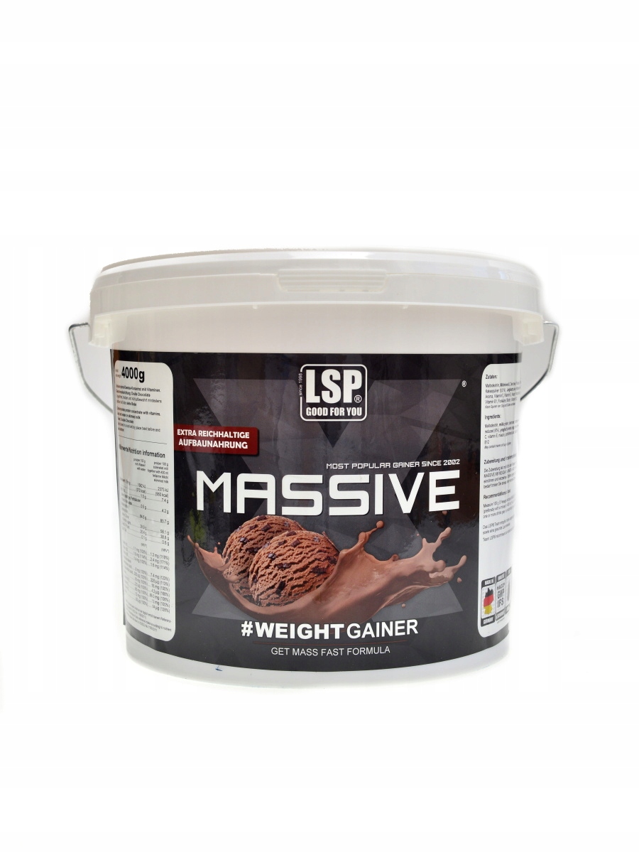 Massive X weight gainer 4000 g čokoláda