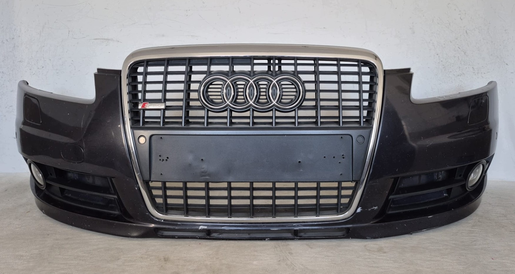 AUDI A6 C6 S-LINE 04- bumper front front 4XPDC SPR 4F0807437G LAK.LZ7Q