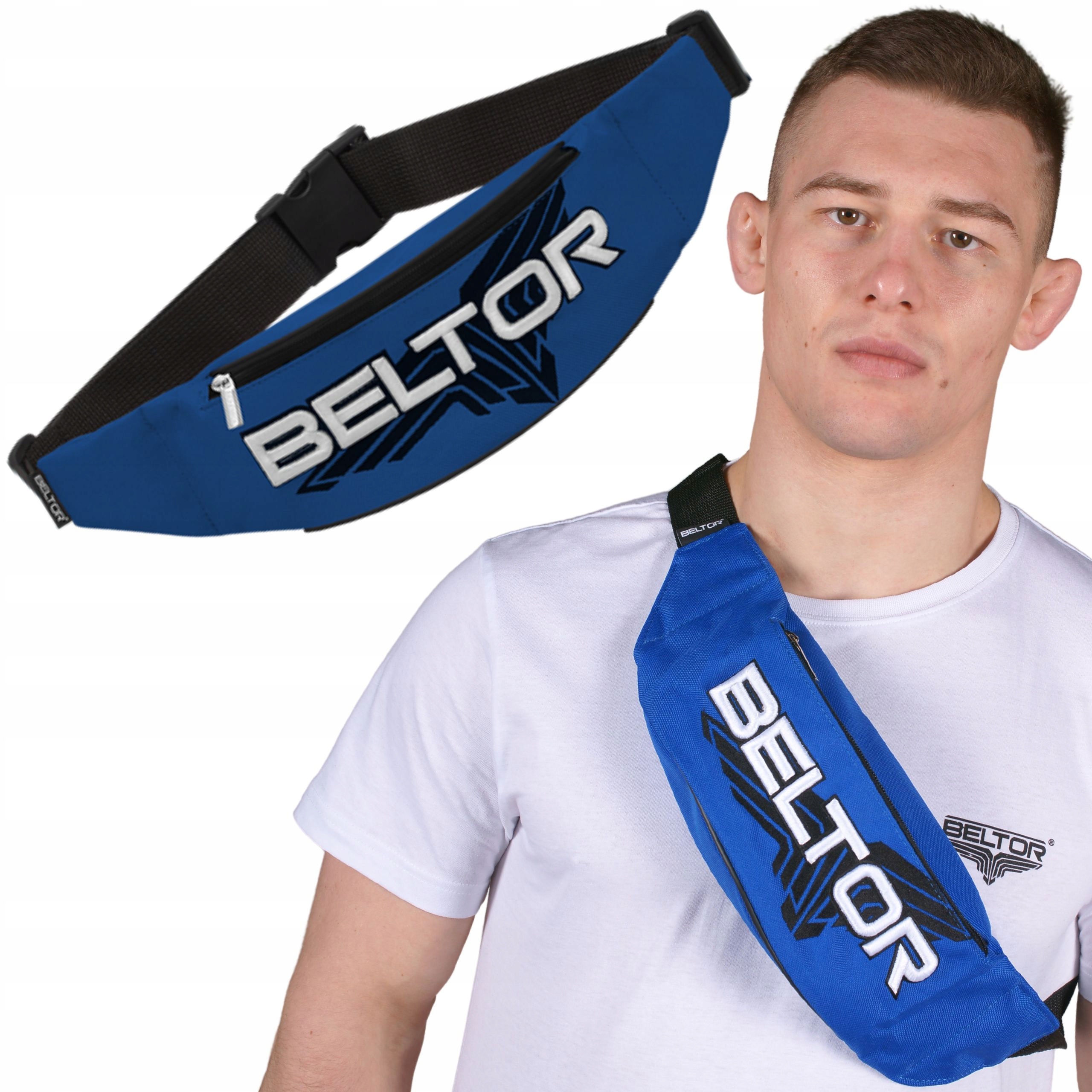 Beltor Saszetka Nerka Biodrowa Torebka Sportowa Razor Niebieska